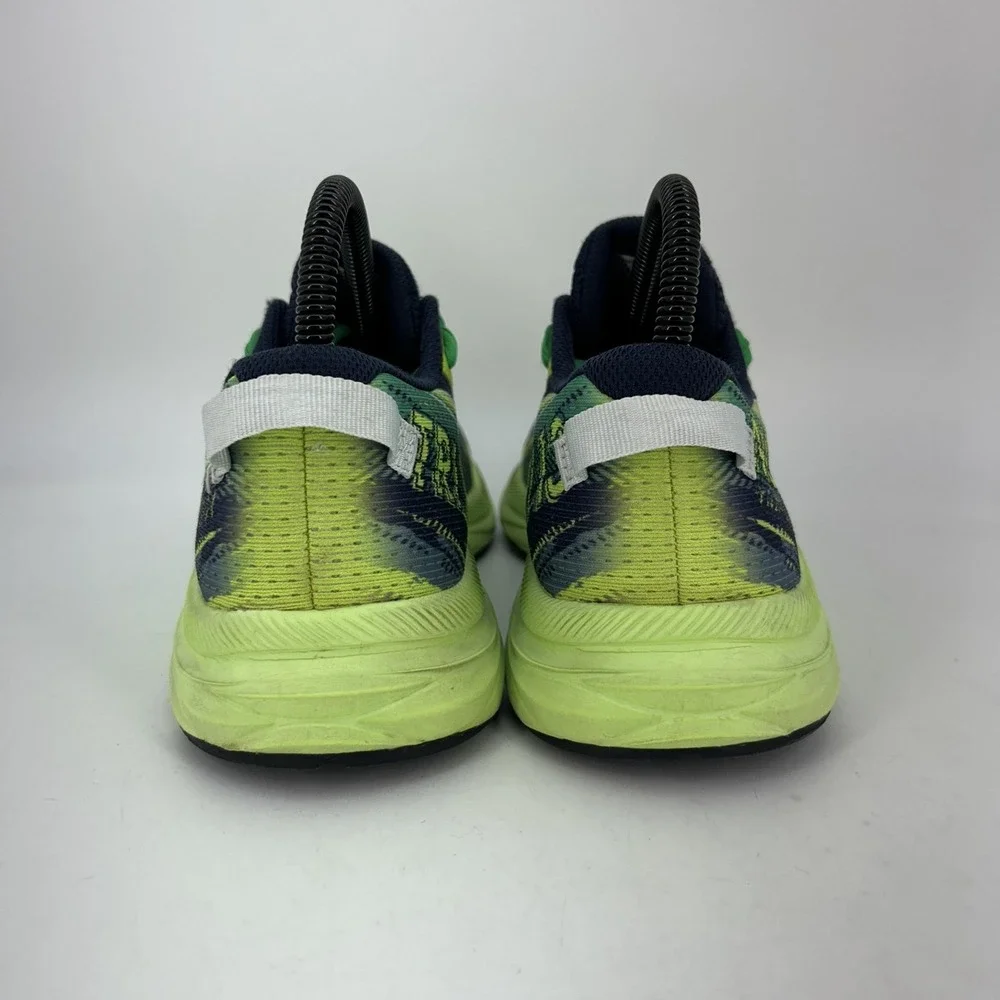 ASICS Noosa Tri 14 Shoes Size 5.5 Hazard Green Colorblock Running Sneakers Teens - Picture 6 of 14